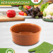 Форма для выпечки и запекания d18см "CERAMISU" Терракот, керамика