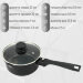 Ковш с крышкой 2,5л, съёмная ручка, с антипригарным керамическим покрытием, набор овощечисток в ПОДАРОК, NaturePan Hi-Tech