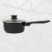 Ковш с крышкой 2,5л, съёмная ручка, с антипригарным керамическим покрытием, набор овощечисток в ПОДАРОК, NaturePan Hi-Tech