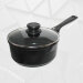 Ковш с крышкой 2,5л, съёмная ручка, с антипригарным керамическим покрытием, набор овощечисток в ПОДАРОК, NaturePan Hi-Tech