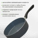 Сотейник с антипригарным керамическим покрытием, d26см, лопатка в ПОДАРОК, NaturePan Classic