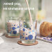 Набор стаканов низких "Bubbles Blue" (гладкий) 6шт, 250мл СБ-СН6