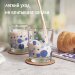 Набор стаканов низких "Bubbles Blue" (гладкий) 6шт, 250мл СБ-СН6