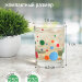 Набор стаканов низких "Bubbles Green" (гладкий) 6шт, 250мл СБ-ЗН6