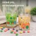 Набор стаканов низких "Bubbles Green" (гладкий) 6шт, 250мл СБ-ЗН6
