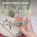 Набор стаканов низких "Bubbles Green" (гладкий) 6шт, 250мл СБ-ЗН6