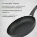 Сковорода с антипригарным покрытием, d22см, NaturePan Basic