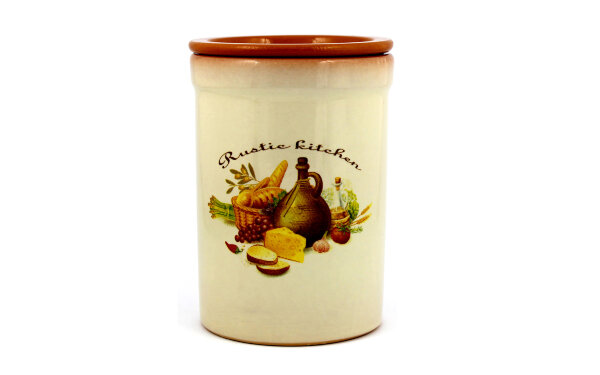 Банка для хранения продуктов d11см, h15,5см, v0,9л (8) 1РДБ-1