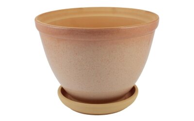 Цветочный горшок "Cream Stone" d18см, h13,5см, 1,5л (8) 3КС-1Promo
